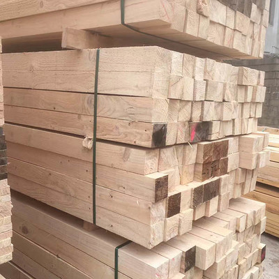 閩東木材 專業定做3米鐵杉方木，助力工地建設